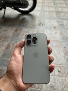 IPHONE 15 PRO 256GB NATURAL TITANIUM ZP/A MODEL OFFICIAL PTA APPROVED