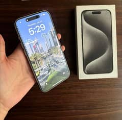 iPhone 15 pro 128gb non PTA 03437545434 call my WhatsApp