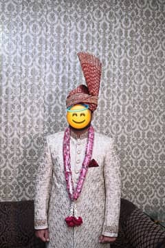 sharwani & kulla, Groom wedding dress,Groom sherwani