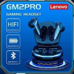 Lenovo Gm2 Pro Earbuds Bluetooth