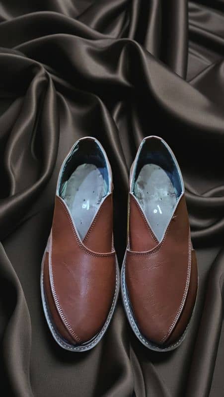 Handcrafted Peshawari Chappals For Men and Boys. 2