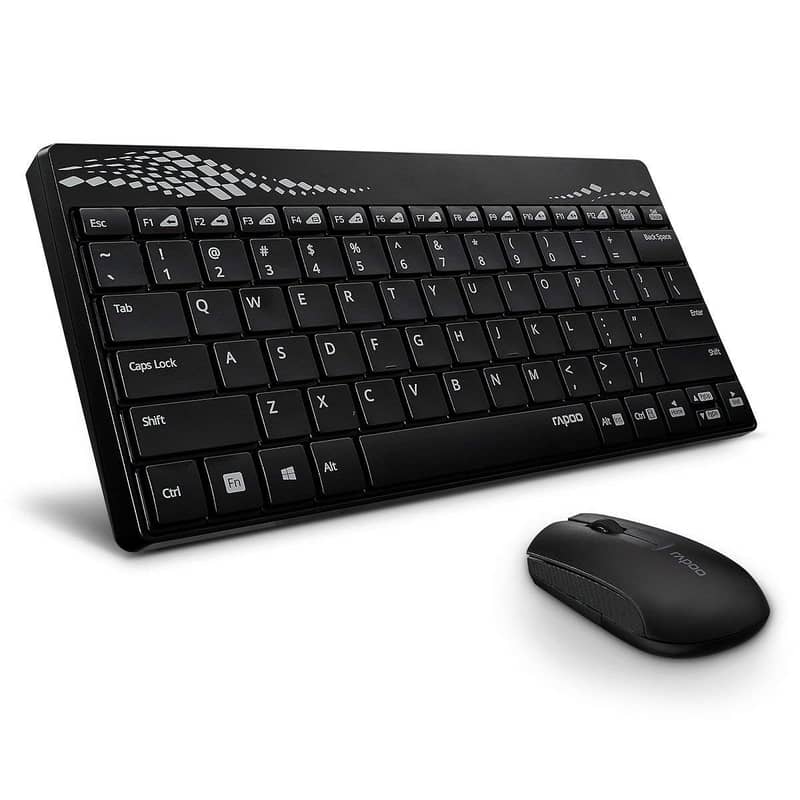 Rapoo 8000S wireless Optical Mouse & Keyboard 0