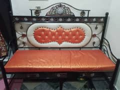 five seater iron sofa