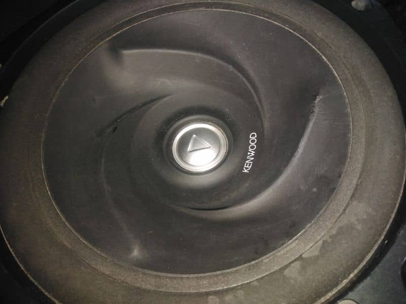 Kenwood woofer original and amp 4ch 2