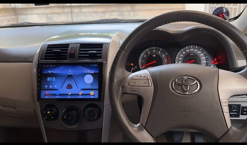 Toyota Corolla 2009-2014 Multimedia Sterring With Chakri 1