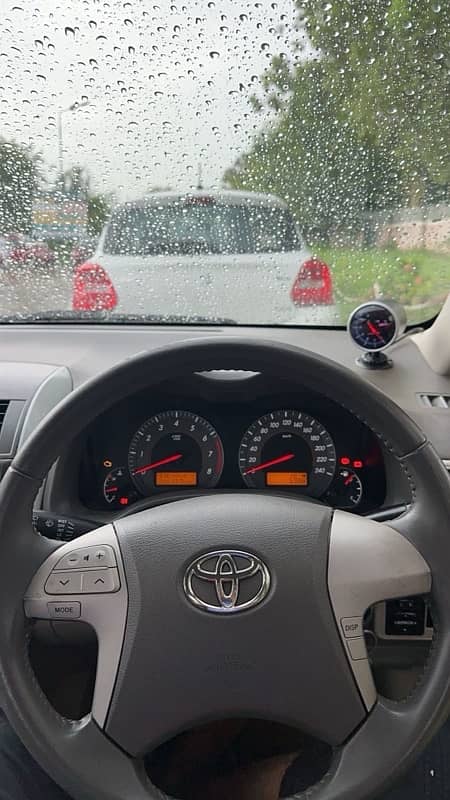 Toyota Corolla 2009-2014 Multimedia Sterring With Chakri 3