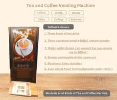 Tea Machine tea And Coffee vending machines