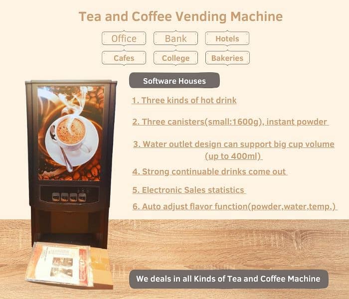 Tea Machine tea And Coffee vending machines 2