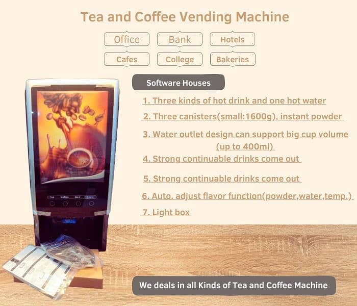 Tea Machine tea And Coffee vending machines 3