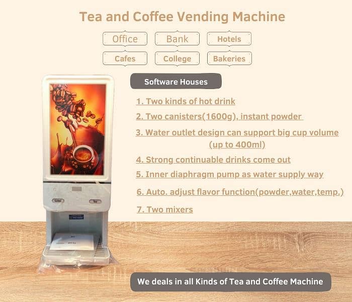 Tea Machine tea And Coffee vending machines 4