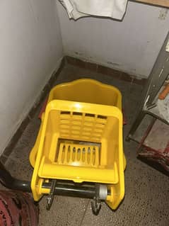 Mop bucket and other cleaning equipment