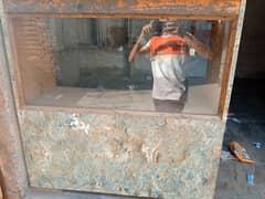 2 draw counter front side glass h top lkri ki h