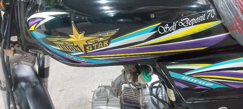 UNION STAR BIKE 70CC MODEL 2022 DEMAND 74,999/= 0