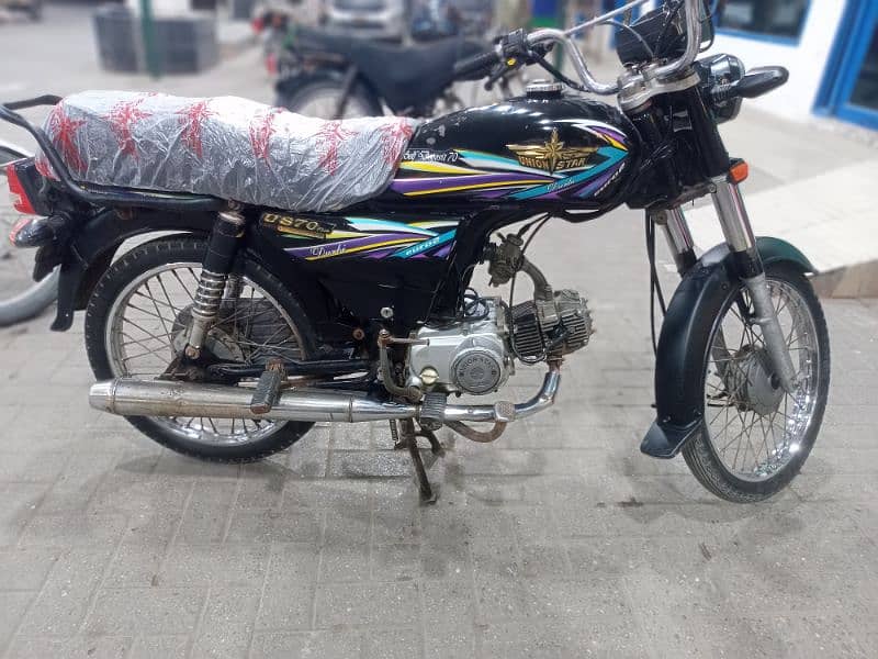 UNION STAR BIKE 70CC MODEL 2022 DEMAND 74,999/= 8