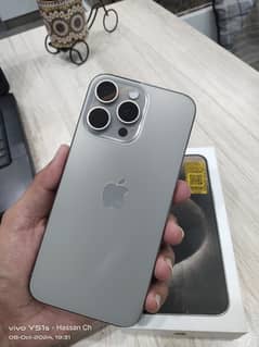 iphone 15 Pro Max Non PTA 256GB Natural Titanium