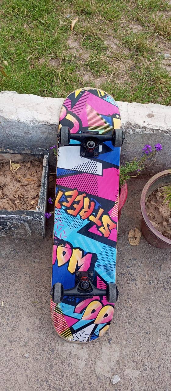 SIMPLE NOT SIMPLE AD professionals skateboard new for 60 k 14