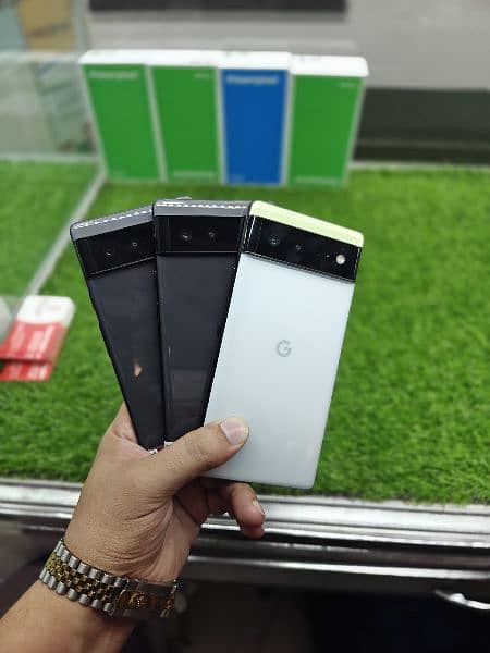 Google pixel 6,6A 6gb/128gb,8gb/128gb pta approved 2