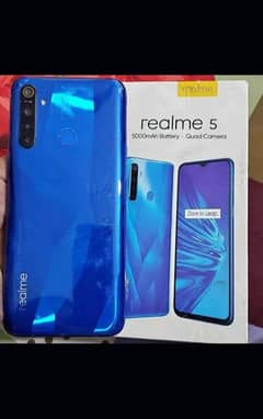 realme 5 4/64 with box