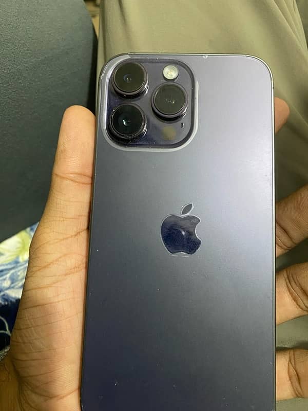 iPhone 14 Pro Max 256 gb FU non pta  deep purple color. 2