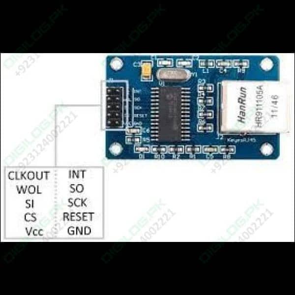 Enc28j60 Arduino Ethernet Module Lan Network Module 2