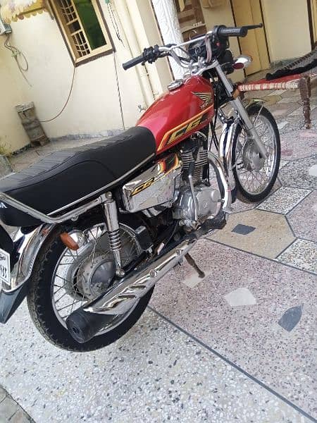 Honda 125 Special edition 22 model All punjab number 5