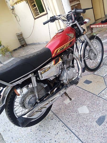 Honda 125 Special edition 22 model All punjab number 6