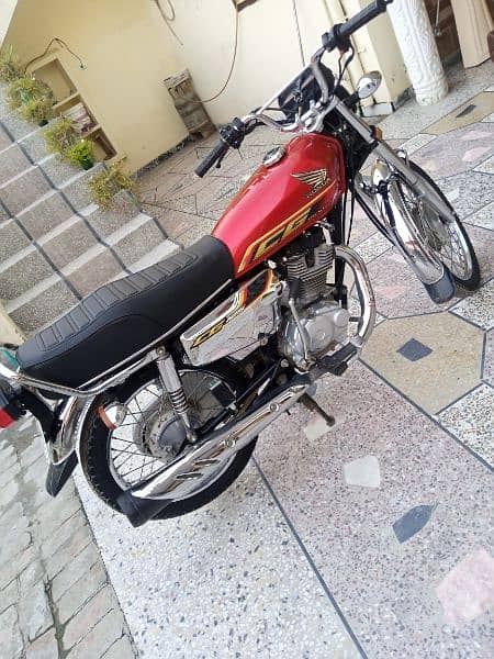 Honda 125 Special edition 22 model All punjab number 8