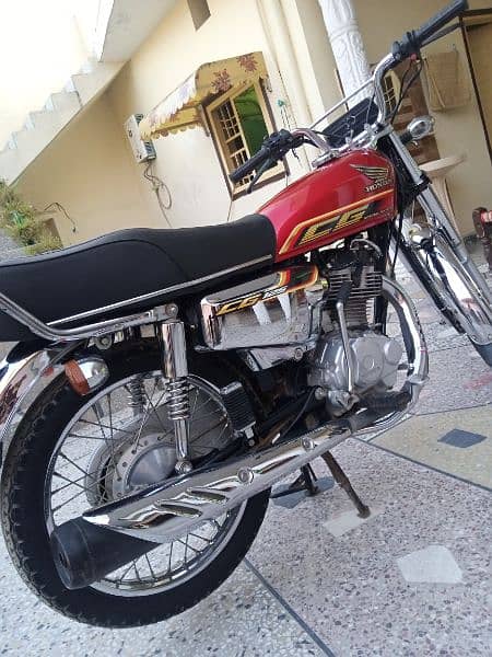 Honda 125 Special edition 22 model All punjab number 10