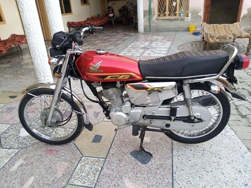 Honda 125 Special edition 22 model All punjab number 12