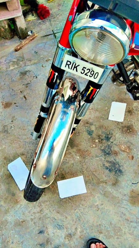 honda 125 used condition rawalpindi number 8