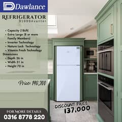 Dawlance Refrigerator 91999 Avante + Cloud White