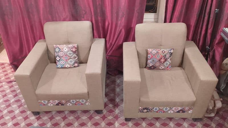 sofa set for urgent sale 1