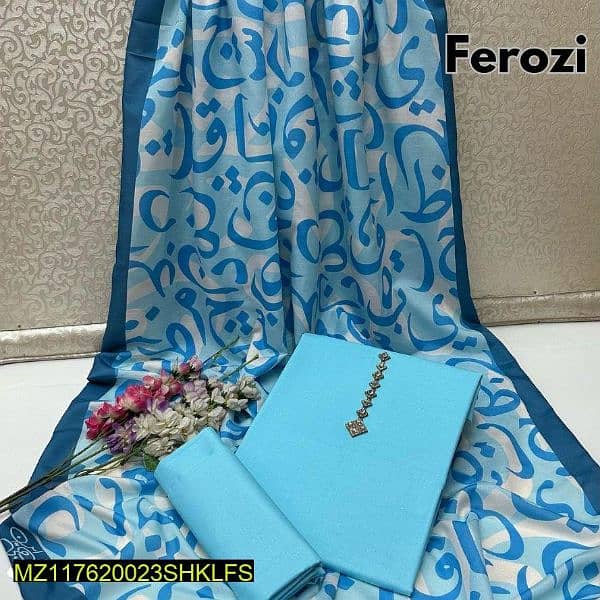 •  Fabric: Katan Silk  Pieces: 3 Pcs •  Color: all 17