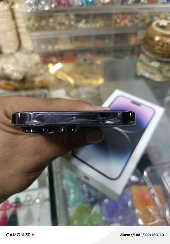 iPhone 14 pro max purple brand new 8 mnths warranty non pta jv 5