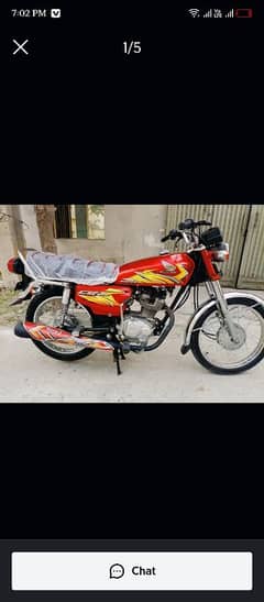 Honda 125 lush condition 2023 registered 0