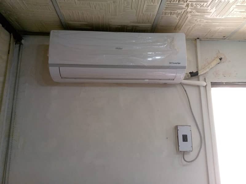 Haier 1.5 ton DC inverter AC 0