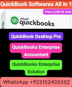 QuickBooks Accounting Softwares Package All in One For Your Business