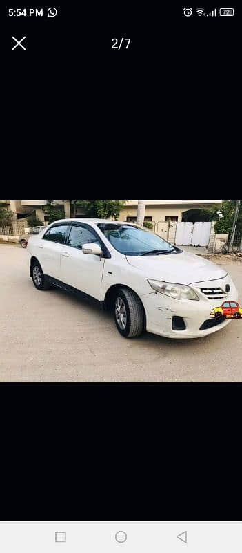 Toyota Corolla XLI 2012 1