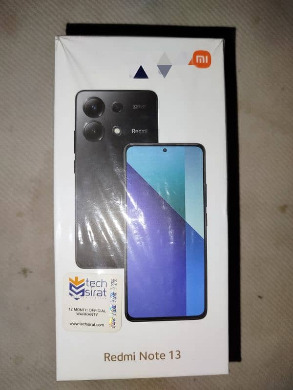 Redmi note 13 . . . 8+8/256 . . . Complete box 0