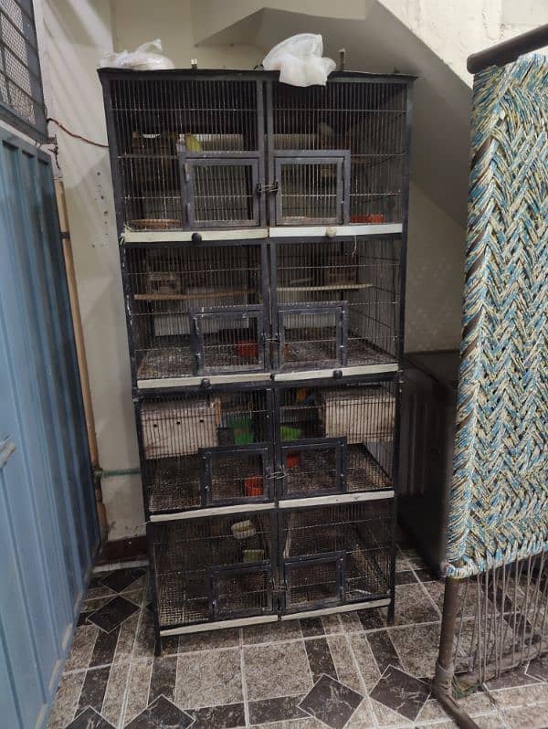 heavy iron cage / birds cage / parrot cage / matel cage for birds 1