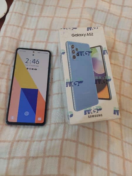 samsung A52 brand new condition 10/10 5