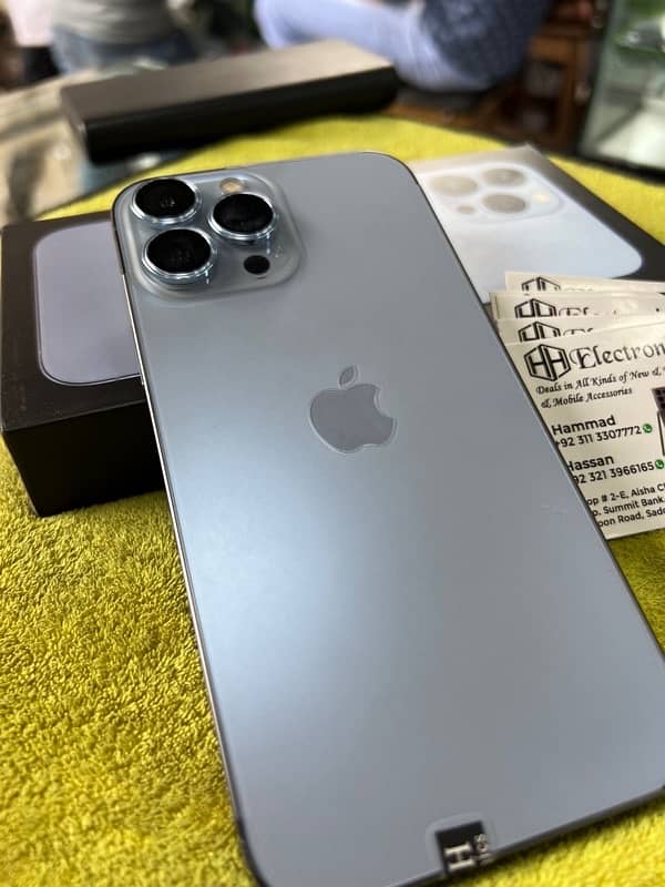 IPHONE 13 PRO MAX 128GB PTA APPROVED 1