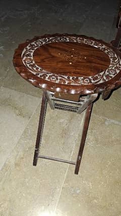 Wooden Tables (Set of 4)