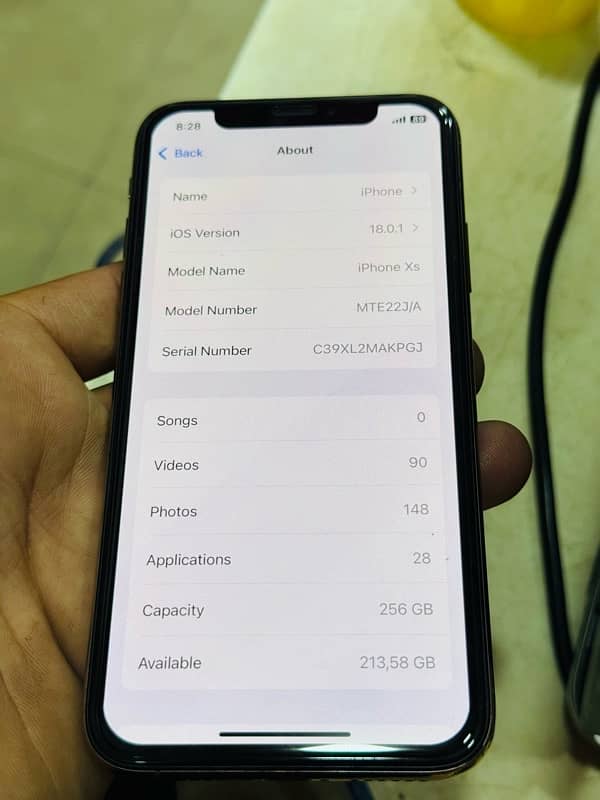 iPhone xs non pta 256 5