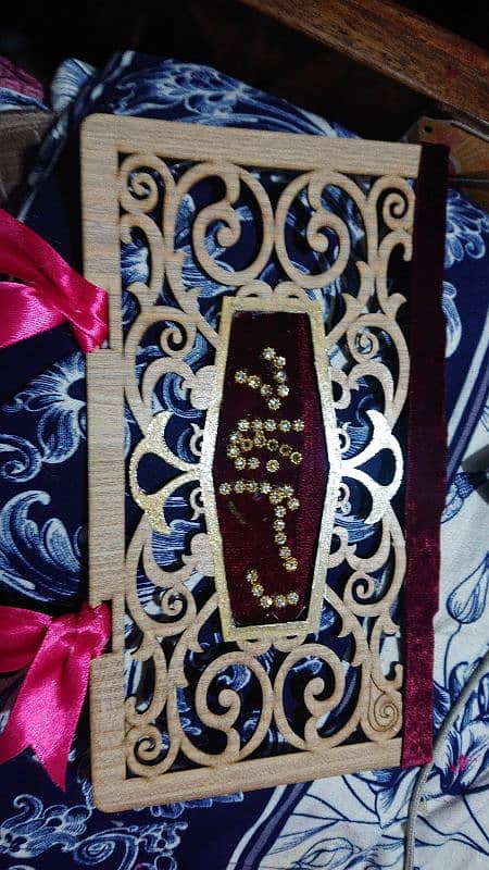 Decorated Nikah Pen with name 2