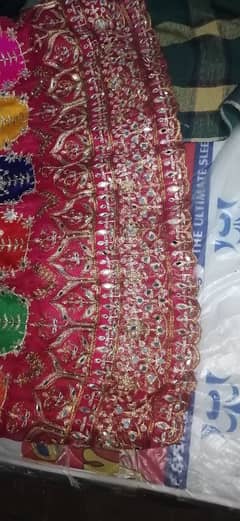 Indian lehenga only one time used