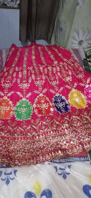 Indian lehenga only one time used 1