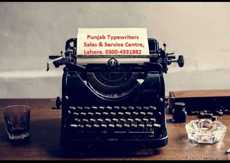 portable Executive smart typewriters for gift or decor or writing 8