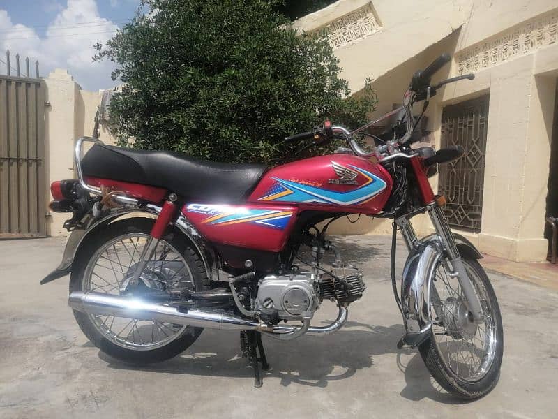 Honda CD 70 2019 model for sale 3