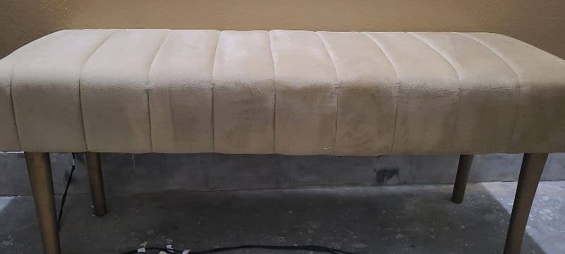 2 seater bench 10,000 in Velvet clothing 2